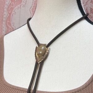 Vintage Bolo Tie with Arrowhead Slide